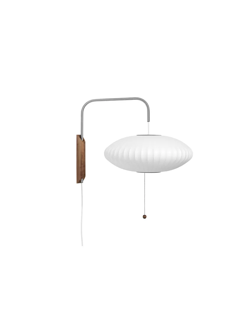 NELSON SAUCER WALL SCONCE CABLED HermanMiller